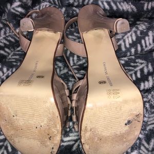 Chinese laundry tippy top platform heels